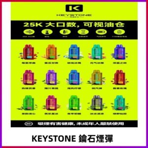 鑰石KEYSTONE FLEX-3 25000口專彈專機套裝|大容量續航
